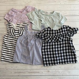 Girls top bundle H&M cat & Jack 4/5